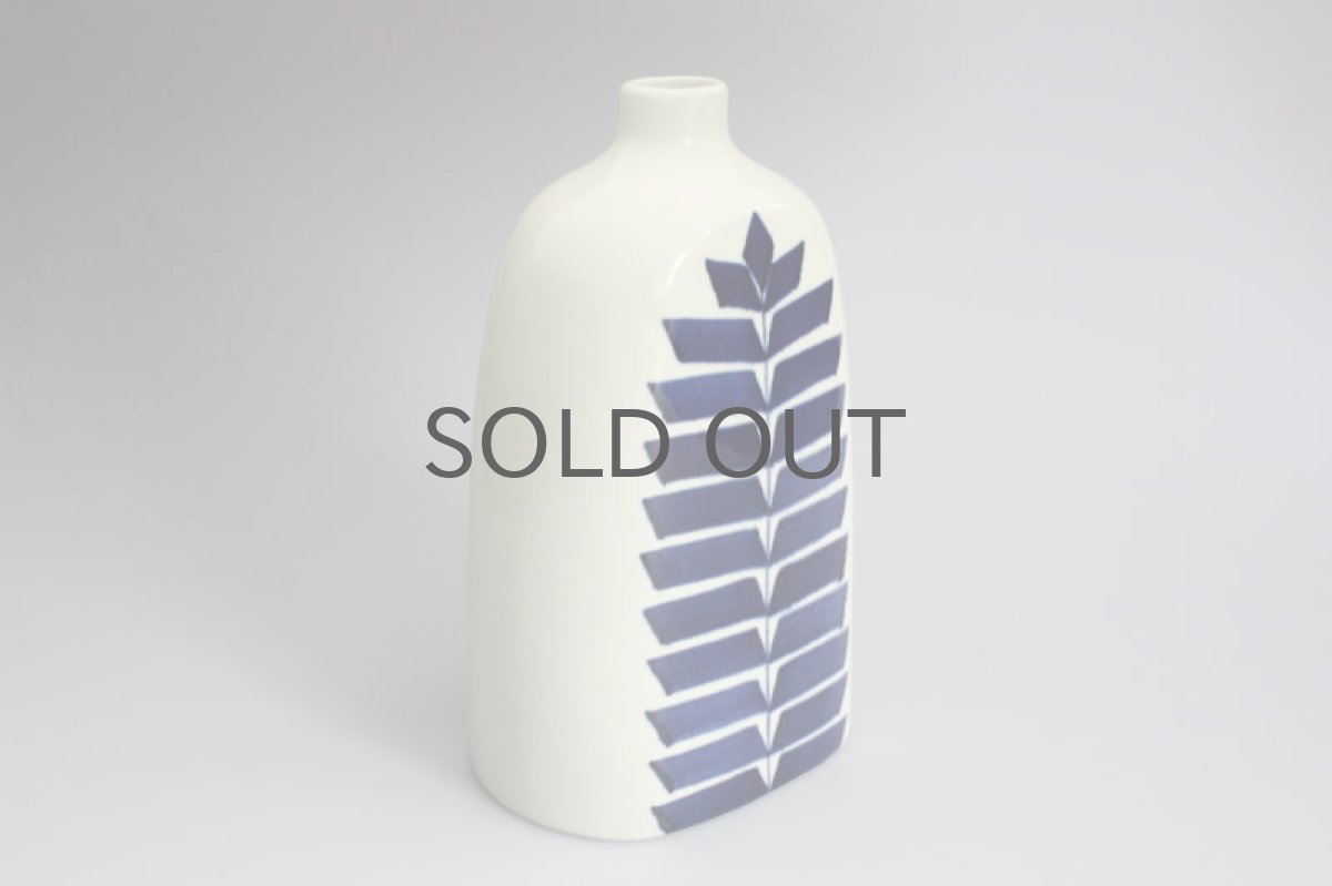 画像3: Gustavsbergグスタフスベリ Indigp インディゴ　Karin Bjorquist カリン・ビョールクイスト　花瓶　スタジオ制作　No.1 (3)