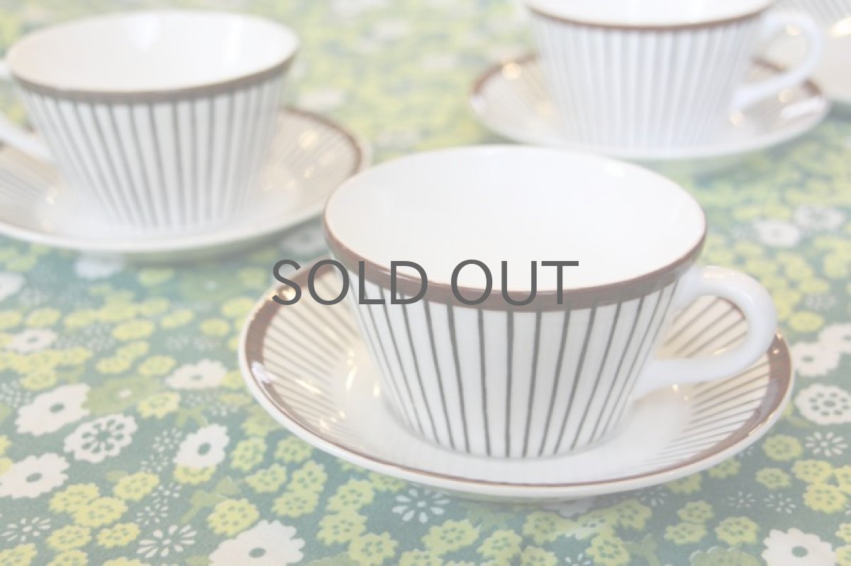 画像5: Gustavsberg Spisa Ribb  スピサリブ ティーカップ&ソーサー  No.3 (5)