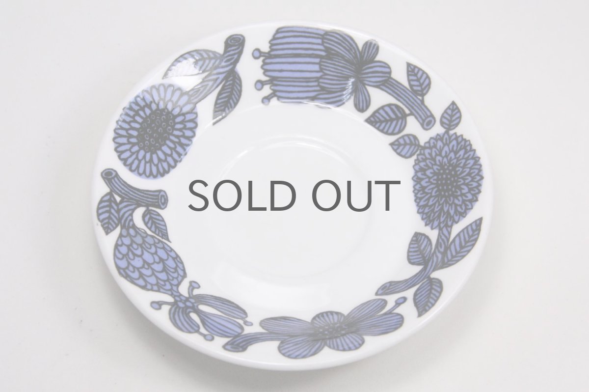 画像3: 北欧ビンテージ/ Gustavsberg/グスタフスベリ/Bla Aster/ブルーアスター/コーヒーカップ&ソーサー (3)