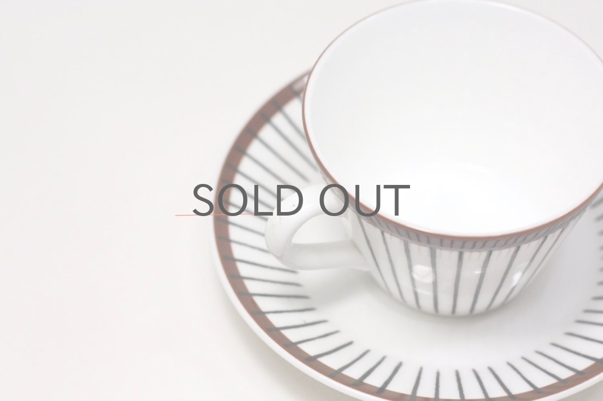 画像5: Gustavsberg/グスタフスベリ/Spisa Ribb/ スピサリブ/コーヒーカップ＆ソーサー/ No.3 (5)