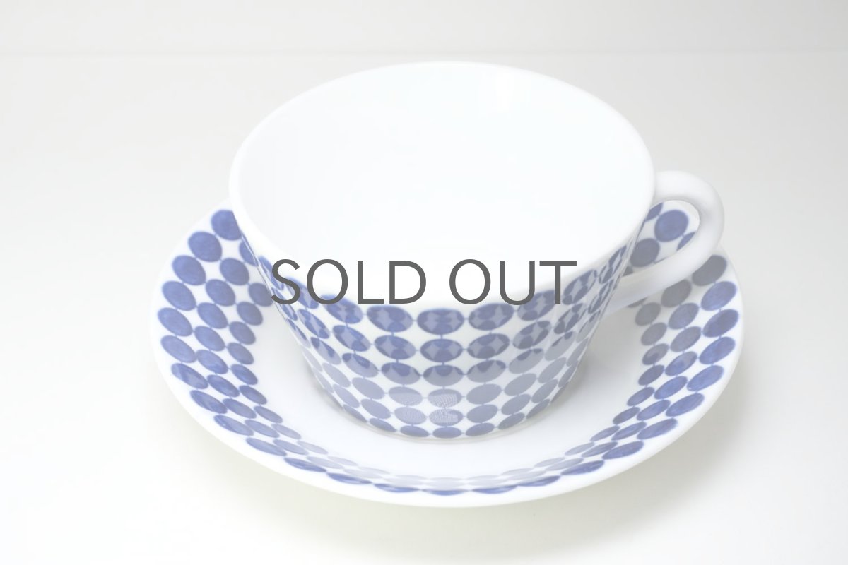 画像3: Gustavsberg/グスタフスベリ/Adam/アダム/Stig Lindberg/スティグ・リンドベリ/ティーカップ&ソーサー/美品/No.1 (3)