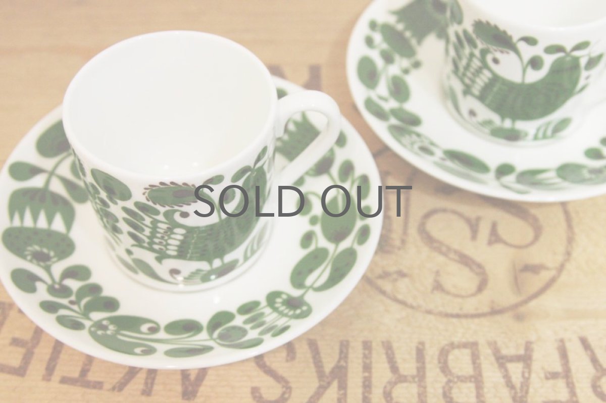 画像5: Gustavsberg　グスタフスベリ Turtur　チュールチュール　 コーヒーカップ＆ソーサー (5)