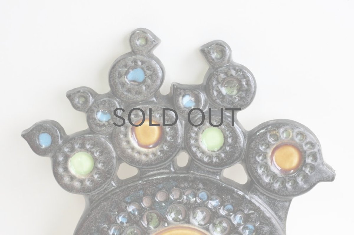 画像2: Gustavsbergグスタフスベリ　Britt-Louise Sundell小鳥の陶板 (2)