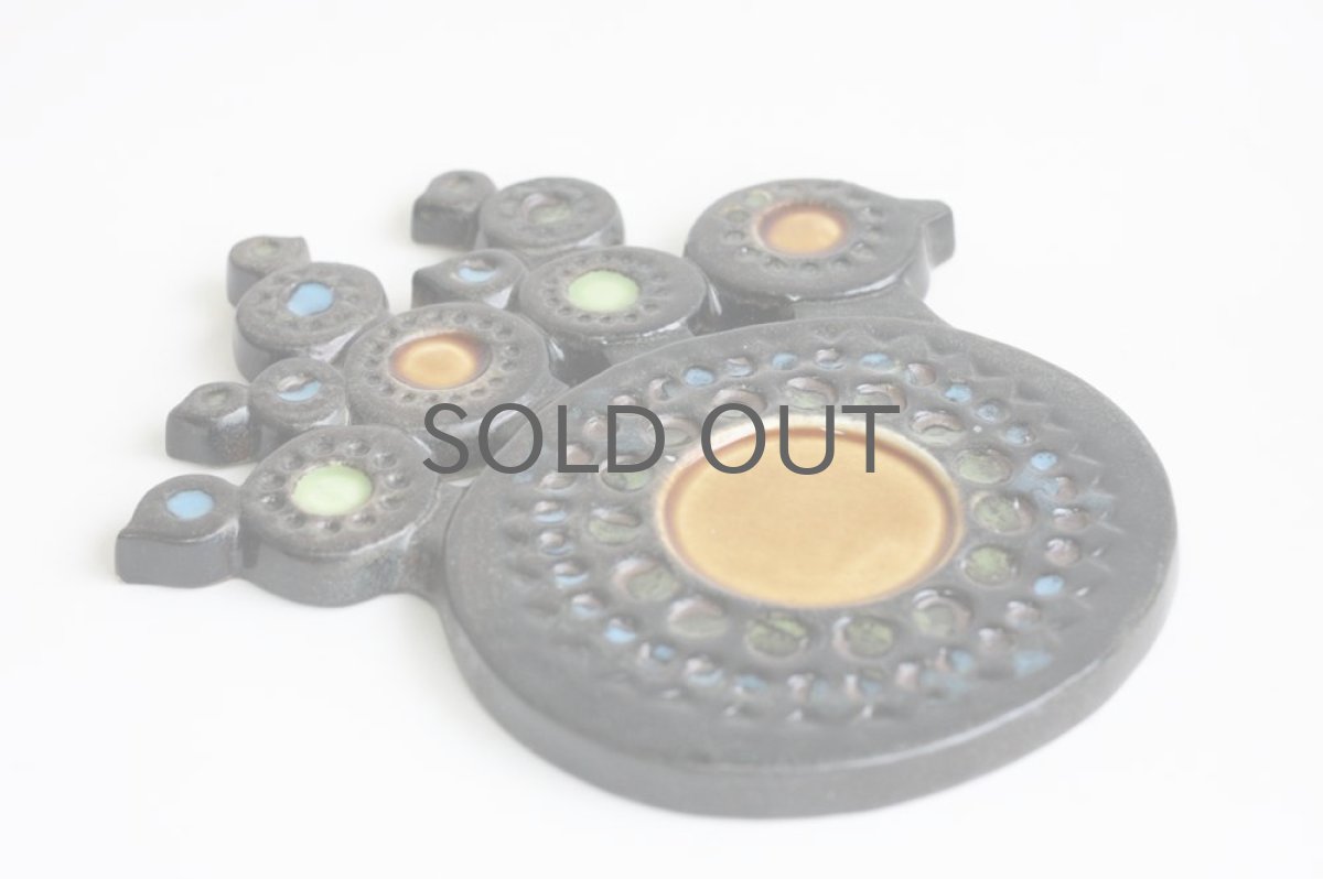 画像3: Gustavsbergグスタフスベリ　Britt-Louise Sundell小鳥の陶板 (3)