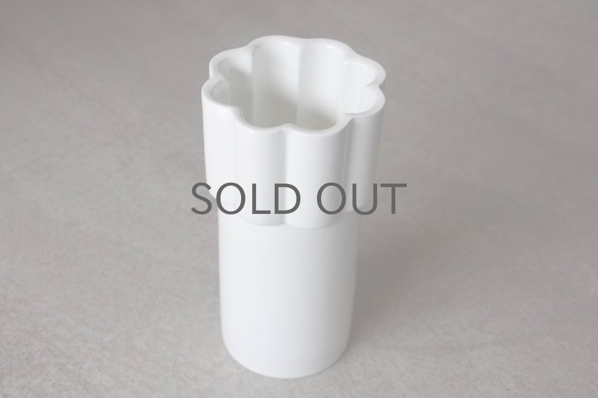 画像4: Gustavsberg/グスタフスベリ/ Karin Bjorquist/白の花瓶 (4)