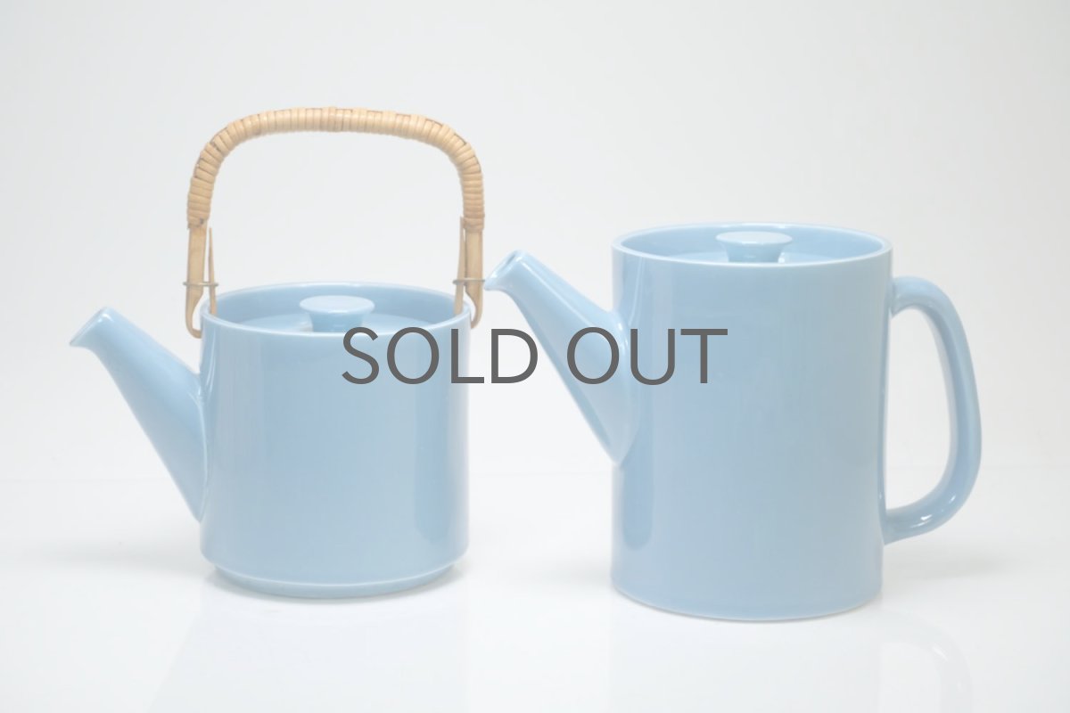 画像2: Gustavsberg/グスタフスベリ/Colorado/コロラド/ティーポット&コーヒーポット/スタッキング/ダブルポット/ライトブルー (2)