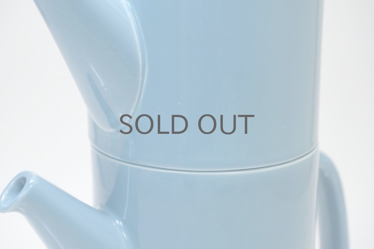 画像9: Gustavsberg/グスタフスベリ/Colorado/コロラド/ティーポット&コーヒーポット/スタッキング/ダブルポット/ライトブルー (9)