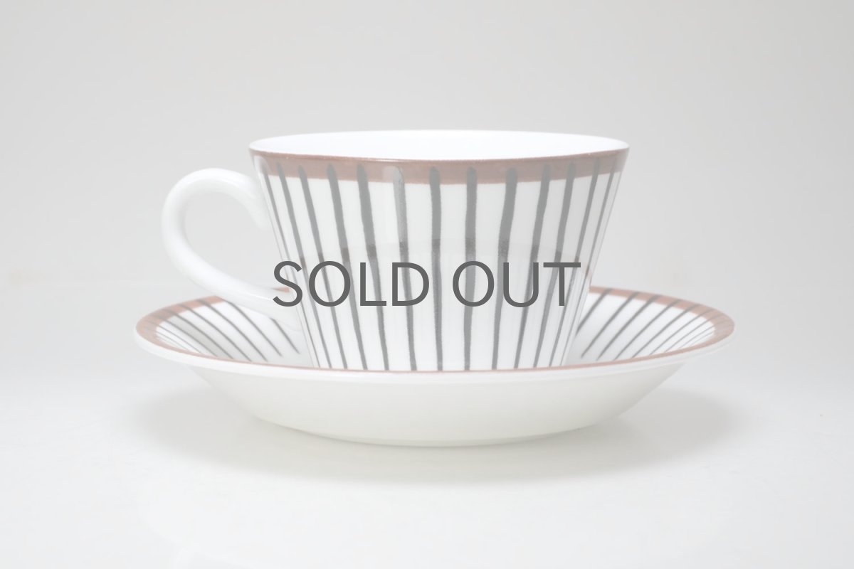 画像2: Gustavsberg/グスタフスベリ/Spisa Ribb/ スピサリブ/コーヒーカップ&ソーサー/ No.1 (2)