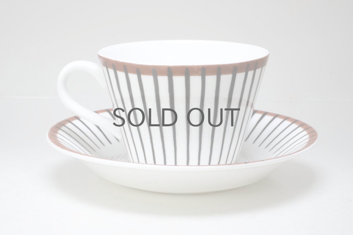 画像2: Gustavsberg/グスタフスベリ/Spisa Ribb/ スピサリブ/コーヒーカップ＆ソーサー/ No.4 (2)