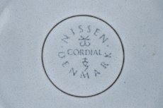 画像6: 北欧ビンテージ/クィストゴー/Cordial/コーディアル/Bing&Grondahl/グレー/プレート/19cm/No.1 (6)