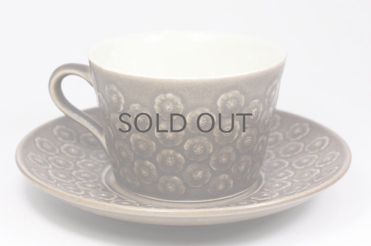 画像2: Jens H. Quistgaard/イェンス・H・クィストゴー/Brun Azur/ブラウンアズール/カップ&ソーサー/No.1 (2)