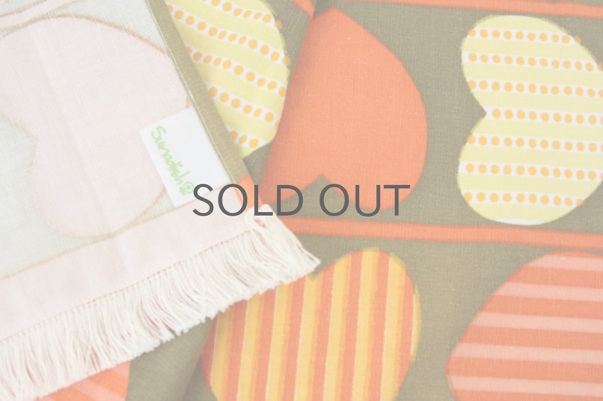 画像4: 北欧雑貨ヴィンテージファブリック/カフェエカーテン  No.11 (4)