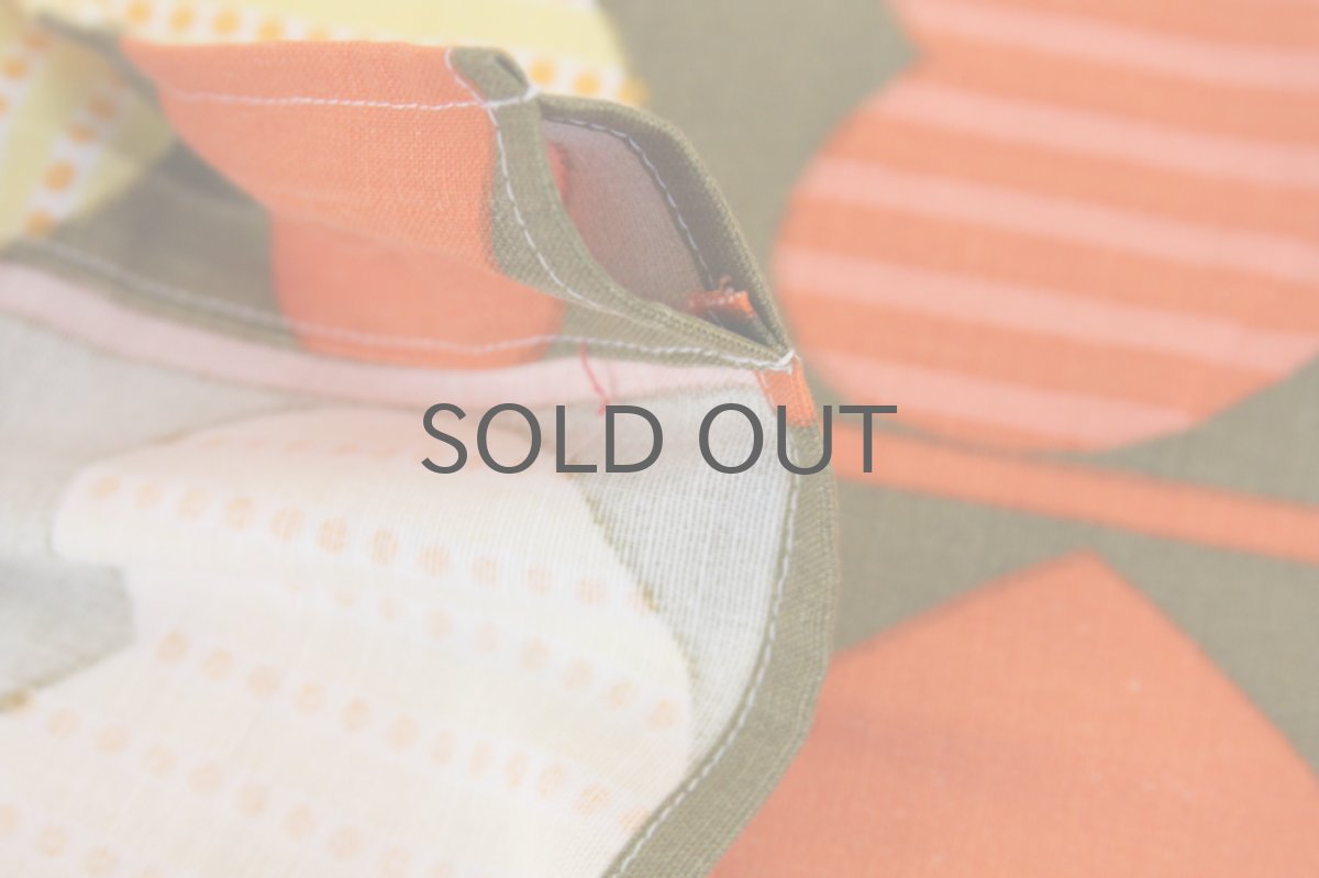 画像5: 北欧雑貨ヴィンテージファブリック/カフェエカーテン  No.11 (5)