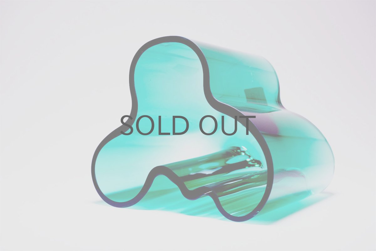 画像5: iittala/イッタラ/ALVAR AALTO/Savoy vas/アルヴァ・アアルトコレクション ベース/H12cm/廃盤色エメラルド (5)