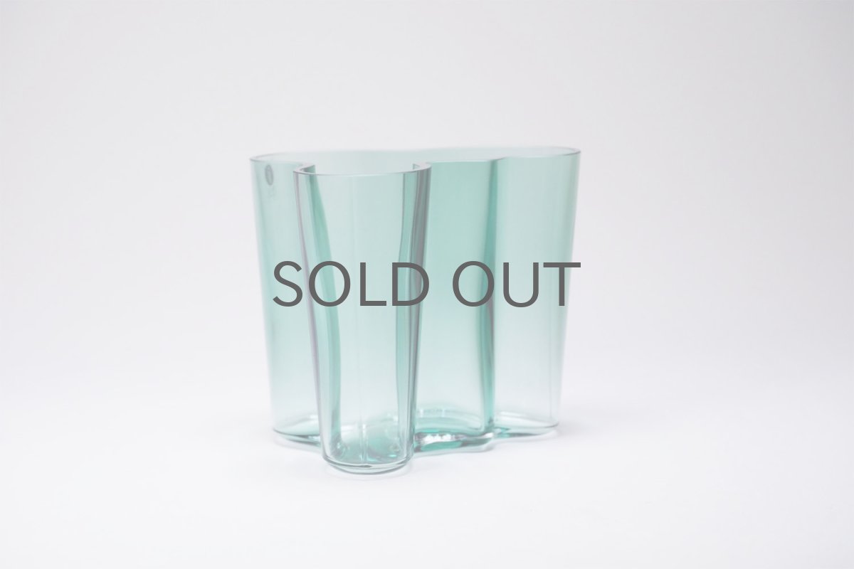 画像4: 北欧ビンテージ/iittala/イッタラ/Alvar Aalto/Aalto vase/アアルトベース/Savoy vase/H9.5cm/ライトグリーン? (4)