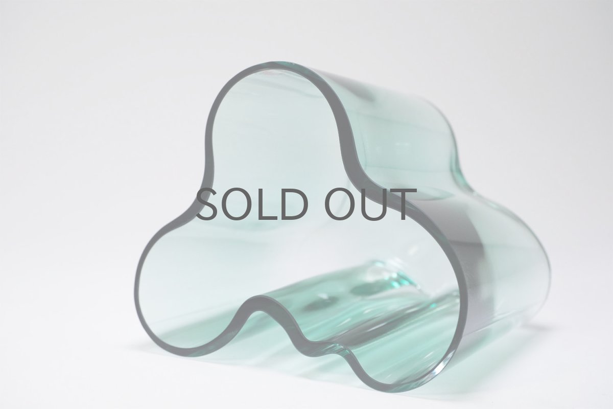 画像5: 北欧ビンテージ/iittala/イッタラ/Alvar Aalto/Aalto vase/アアルトベース/Savoy vase/H9.5cm/ライトグリーン? (5)