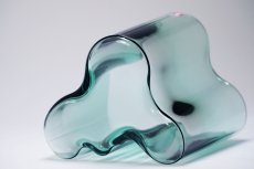 画像6: 北欧ビンテージ/iittala/イッタラ/Alvar Aalto/Aalto vase/アアルトベース/Savoy vase/H9.5cm/ライトグリーン？ (6)