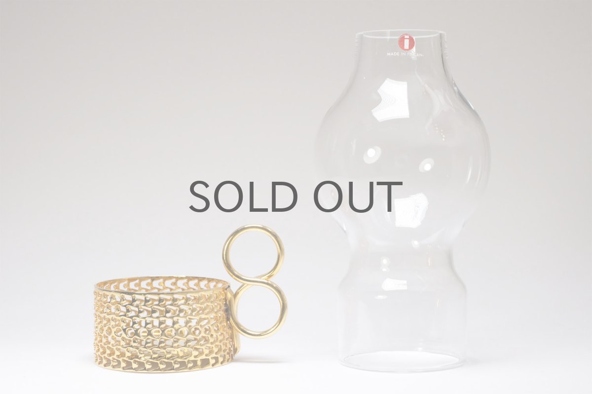 画像4: iittala/イッタラ/24Karaatti/24キャラット/ゴールドホルダー&クリアガラス/TSAIKKA/ツァイッカ/ランタン/キャンドルホルダー/Sサイズ/No.1 (4)