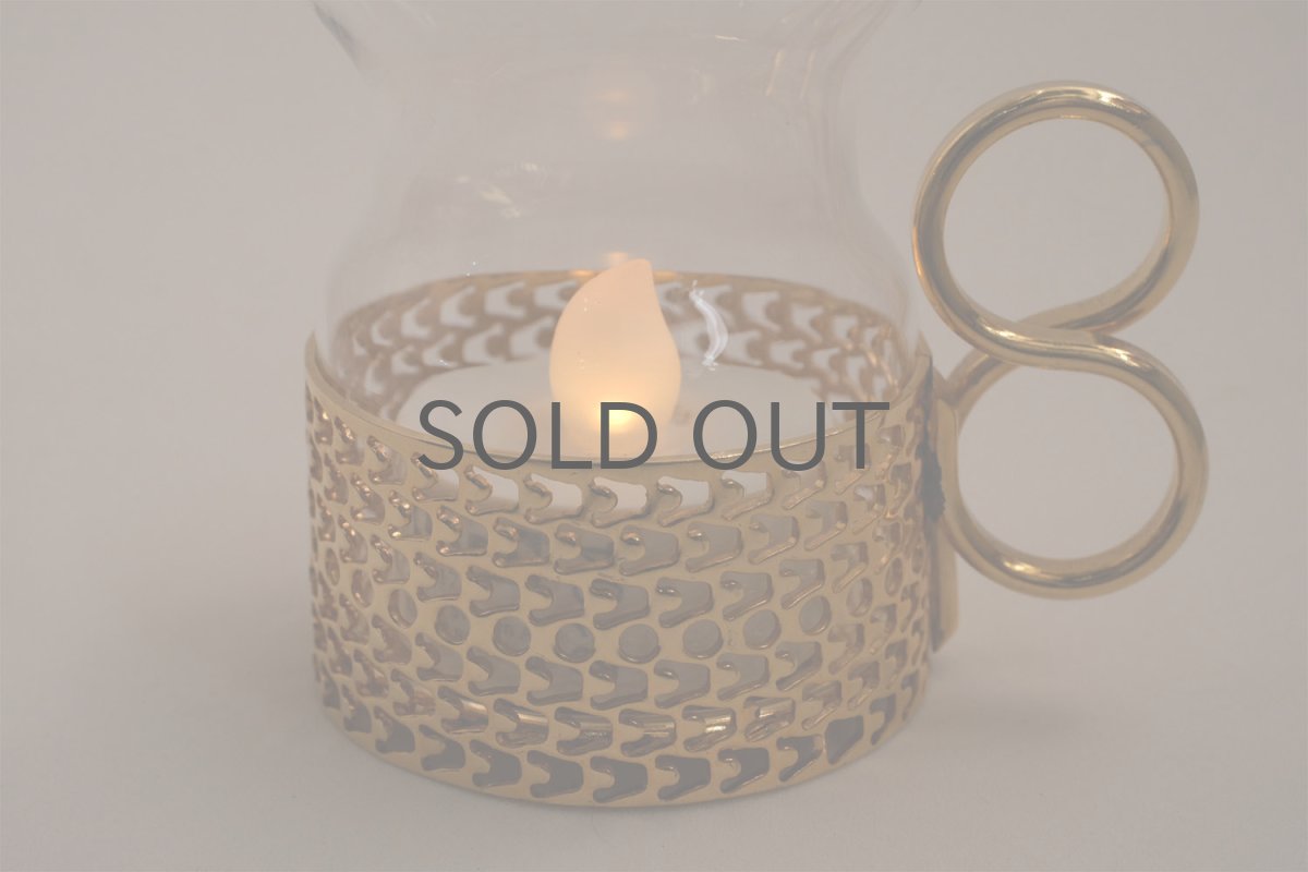 画像8: iittala/イッタラ/24Karaatti/24キャラット/ゴールドホルダー&クリアガラス/TSAIKKA/ツァイッカ/ランタン/キャンドルホルダー/Sサイズ/No.1 (8)