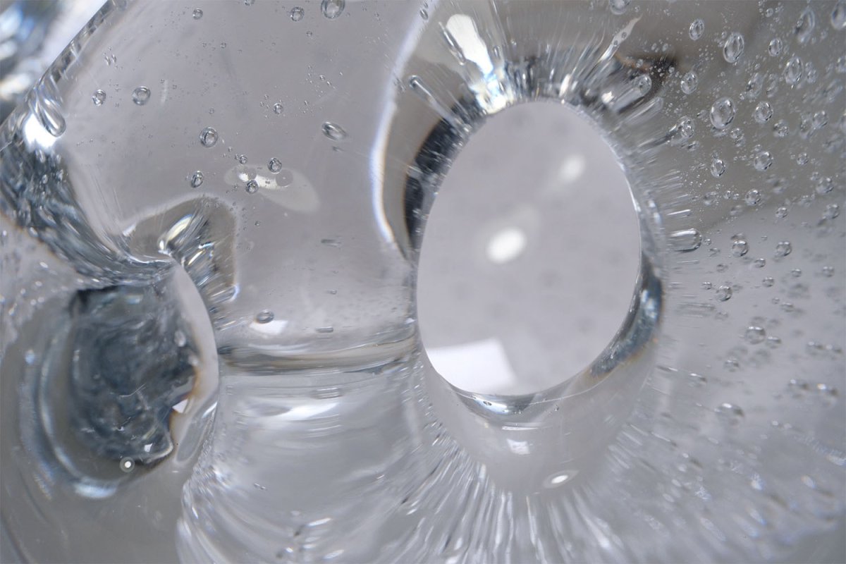 画像6: iittala/イッタラ/Timo Sarpaneva/ティモ サルパネヴァ/Art Object/Devil’s Pearl/デヴィルズ パール/1951年 (6)