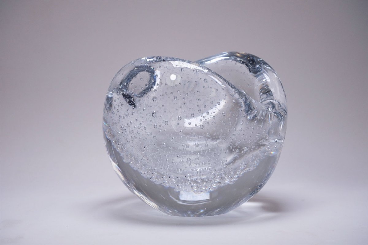 画像4: iittala/イッタラ/Timo Sarpaneva/ティモ サルパネヴァ/Art Object/Devil’s Pearl/デヴィルズ パール/1951年 (4)