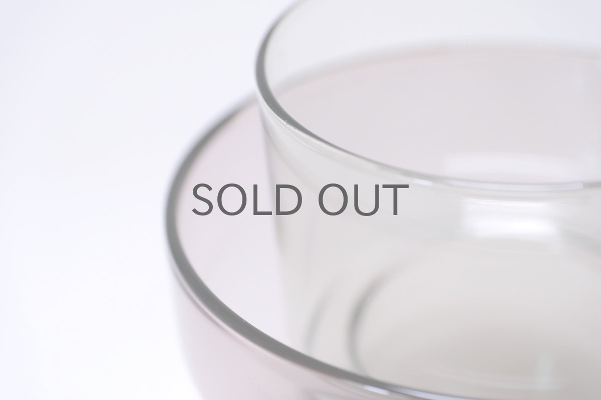 画像4: 北欧ビンテージガラス/Lisa Johansson Pape/リサヨハンソンパッペ/Anemone/アネモネ/Wベース/クリア&ライトパープル (4)