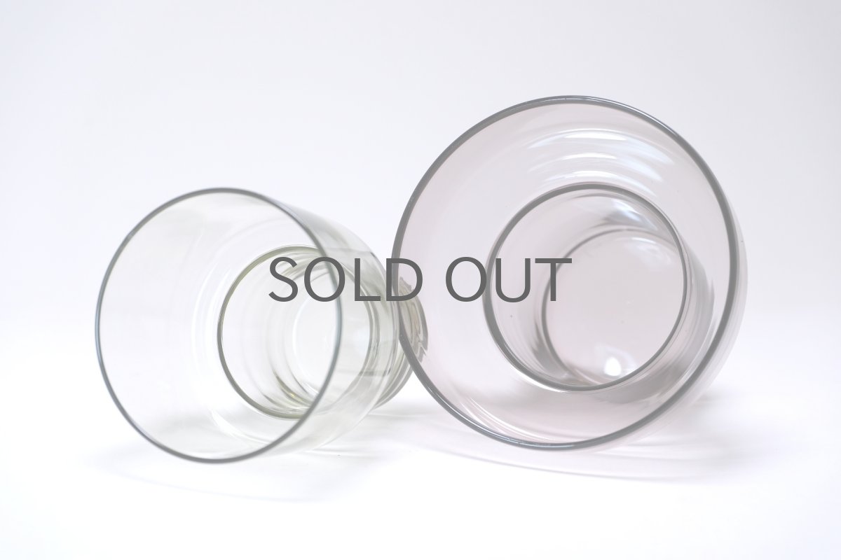 画像5: 北欧ビンテージガラス/Lisa Johansson Pape/リサヨハンソンパッペ/Anemone/アネモネ/Wベース/クリア&ライトパープル (5)