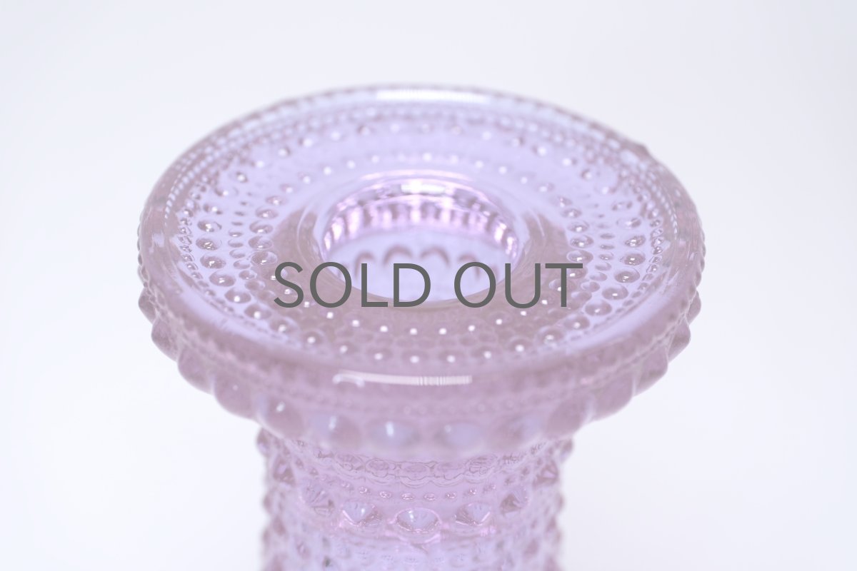 画像5: NUUTAJARVI/ヌータヤルヴィ/Kastehelmi/カステヘルミ /フラワーベース&キャンドルホルダー/アメジスト (5)