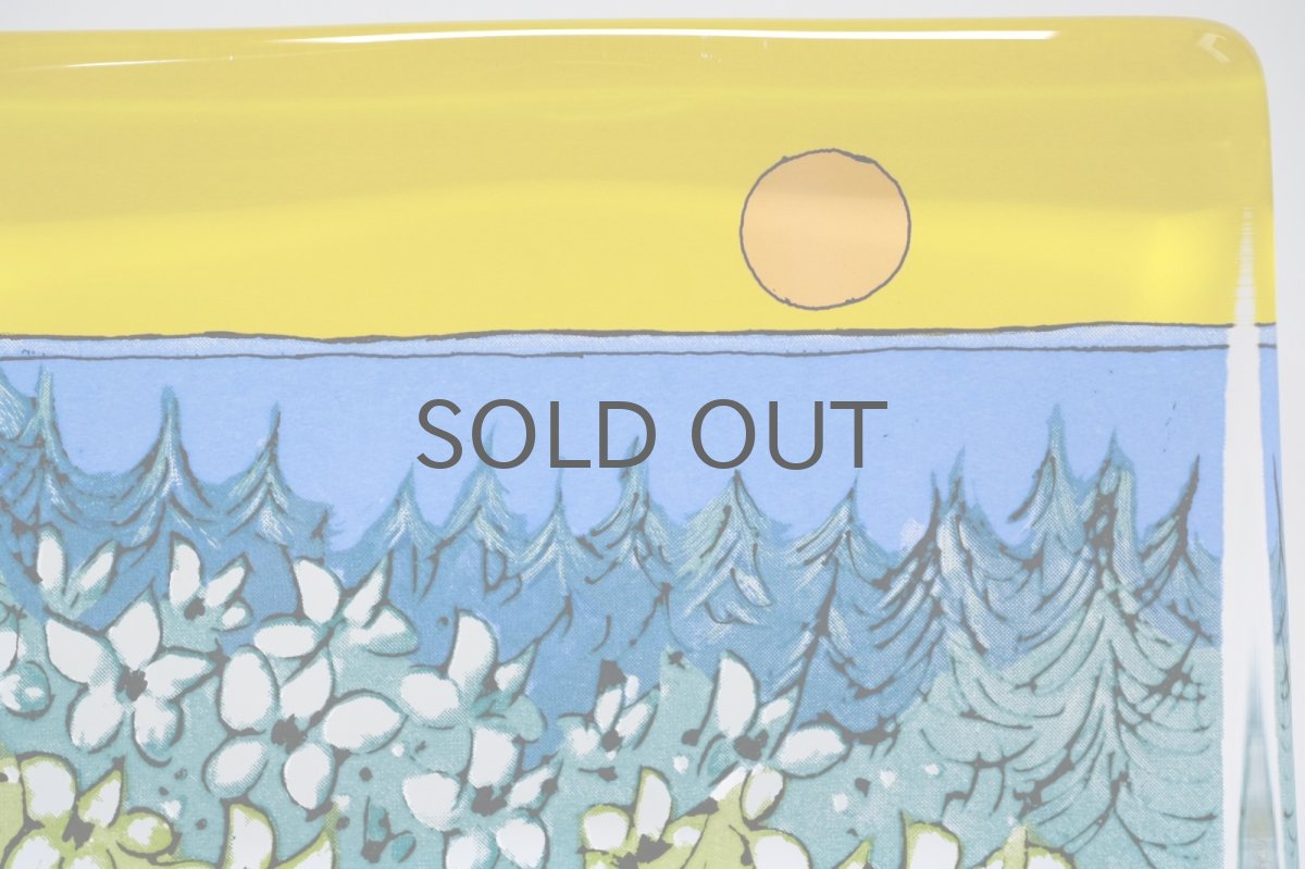 画像3: iittala/イッタラ/Helja Liukko Sundstrom/ヘルヤ・リウッコ・スンドストロム/Lampo auringon/太陽の温かさ/ガラスカード/Lサイズ (3)