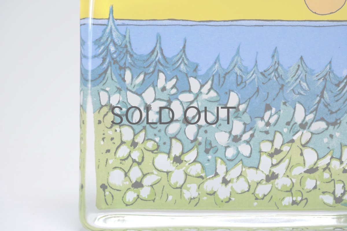 画像2: iittala/イッタラ/Helja Liukko Sundstrom/ヘルヤ・リウッコ・スンドストロム/Lampo auringon/太陽の温かさ/ガラスカード/Lサイズ (2)