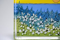 画像2: iittala/イッタラ/Helja Liukko Sundstrom/ヘルヤ・リウッコ・スンドストロム/Lampo auringon/太陽の温かさ/ガラスカード/Lサイズ (2)