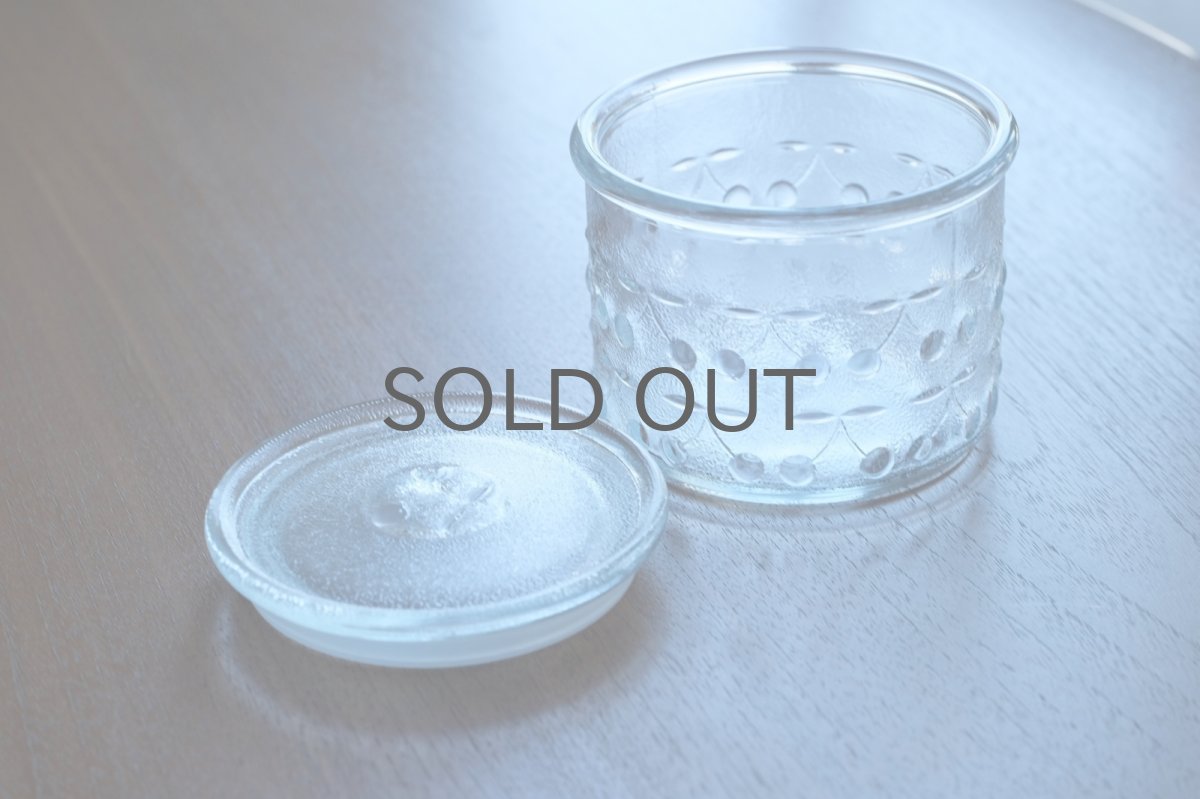 画像5: 北欧雑貨/フィンランド/Riihimaen Lasi/リーヒマエンラシ/Kirsikka/キルシッカ/さくらんぼう/キャニスター (5)