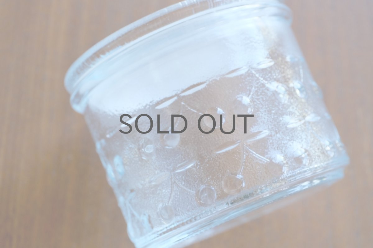 画像4: 北欧雑貨/フィンランド/Riihimaen Lasi/リーヒマエンラシ/Kirsikka/キルシッカ/さくらんぼう/キャニスター (4)