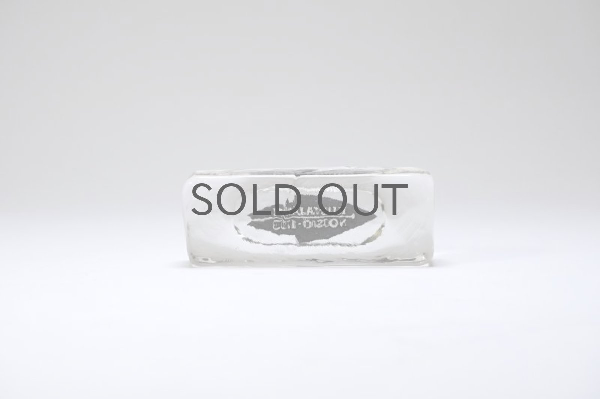 画像4: ビンテージ北欧雑貨/Nuutajarvi/ヌータヤルヴィ/ブランドロゴ/ブランドサイン/Sサイズ/ブラックロゴ/No.2 (4)