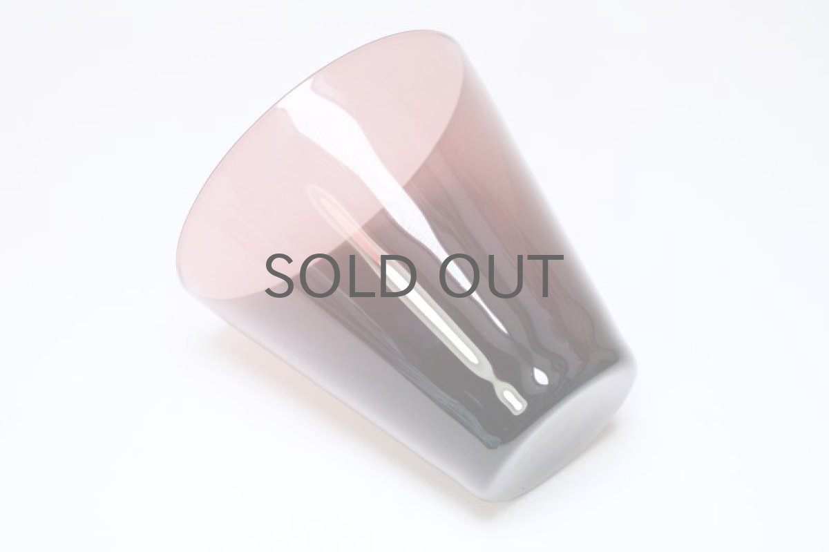 画像3: ビンテージ北欧雑貨/Kaj Franck/カイ・フランク/2744/タンブラー/H8cm/Nuutajarvi/ヌータヤルヴィ/ワイン (3)