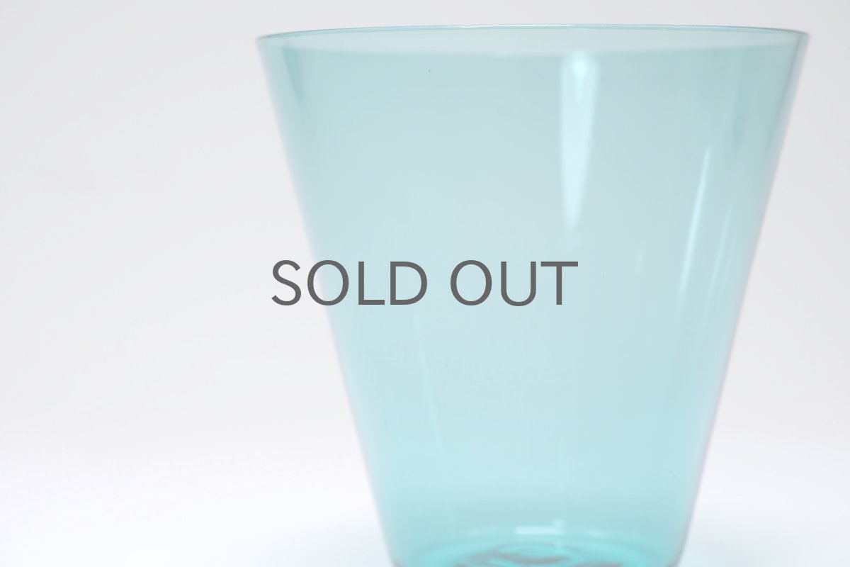 画像6: ビンテージ北欧雑貨/Kaj Franck/カイ・フランク/2744/タンブラー/H8cm/Nuutajarvi/ヌータヤルヴィ/ターコイズブルー (6)