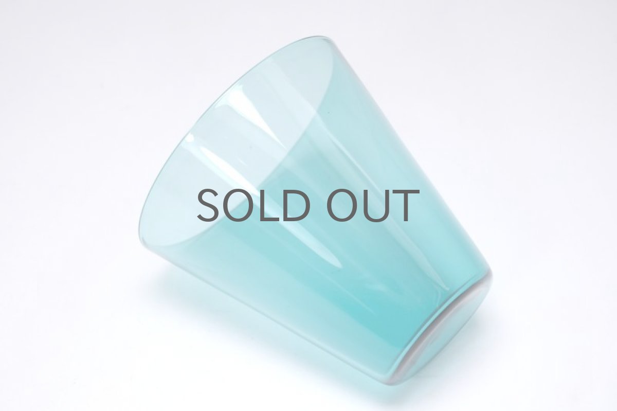 画像3: ビンテージ北欧雑貨/Kaj Franck/カイ・フランク/2744/タンブラー/H8cm/Nuutajarvi/ヌータヤルヴィ/ターコイズブルー (3)