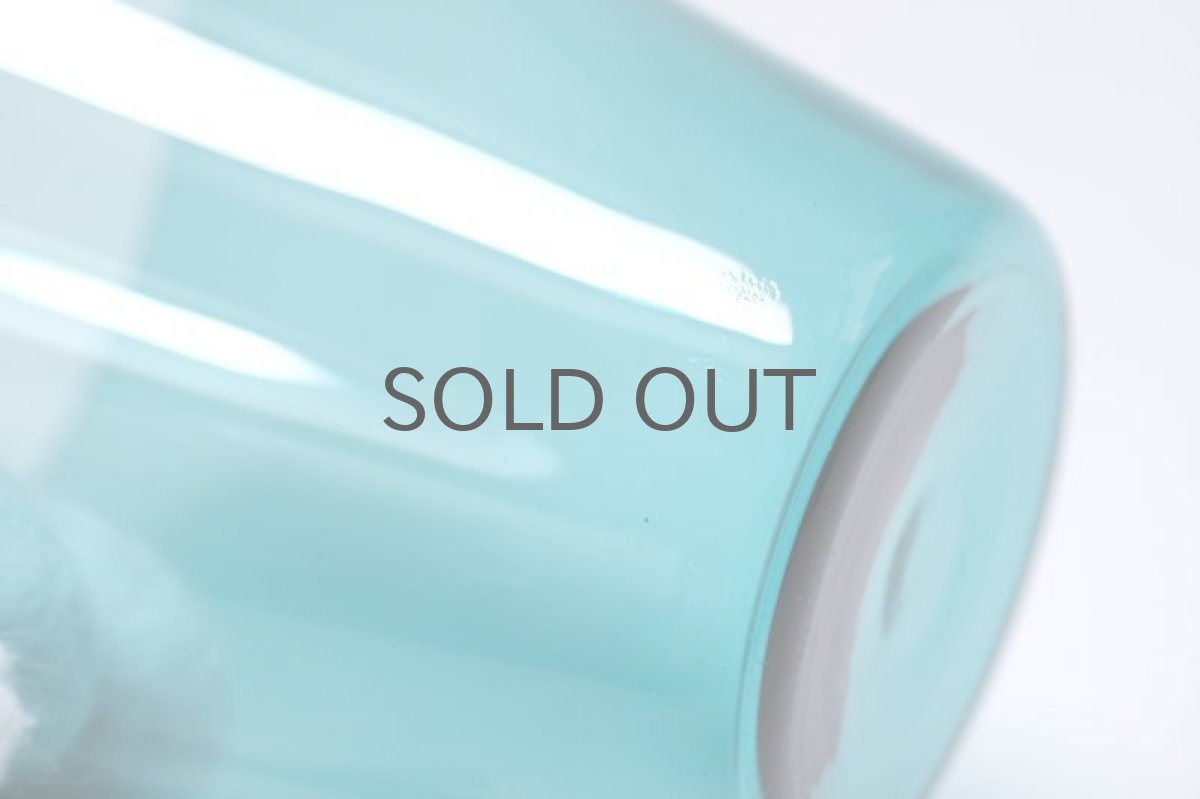 画像5: ビンテージ北欧雑貨/Kaj Franck/カイ・フランク/2744/タンブラー/H8cm/Nuutajarvi/ヌータヤルヴィ/ターコイズブルー (5)