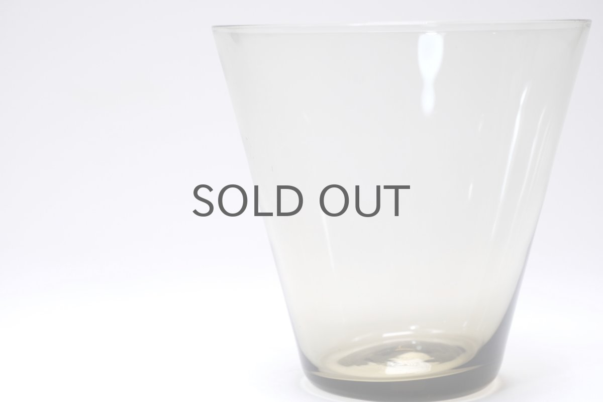 画像9: ビンテージ北欧雑貨/Kaj Franck/カイ・フランク/2744/タンブラー/H8cm/Nuutajarvi/ヌータヤルヴィ/スモークグレー (9)