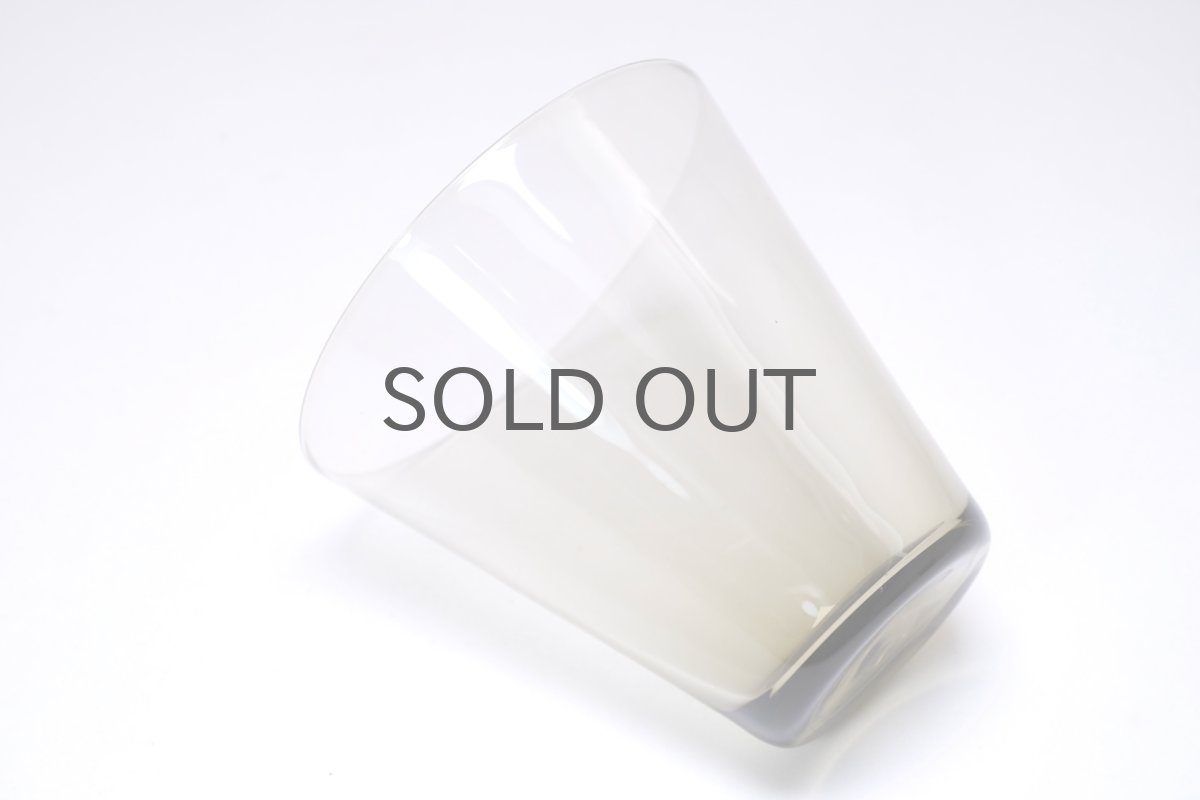 画像3: ビンテージ北欧雑貨/Kaj Franck/カイ・フランク/2744/タンブラー/H8cm/Nuutajarvi/ヌータヤルヴィ/スモークグレー (3)