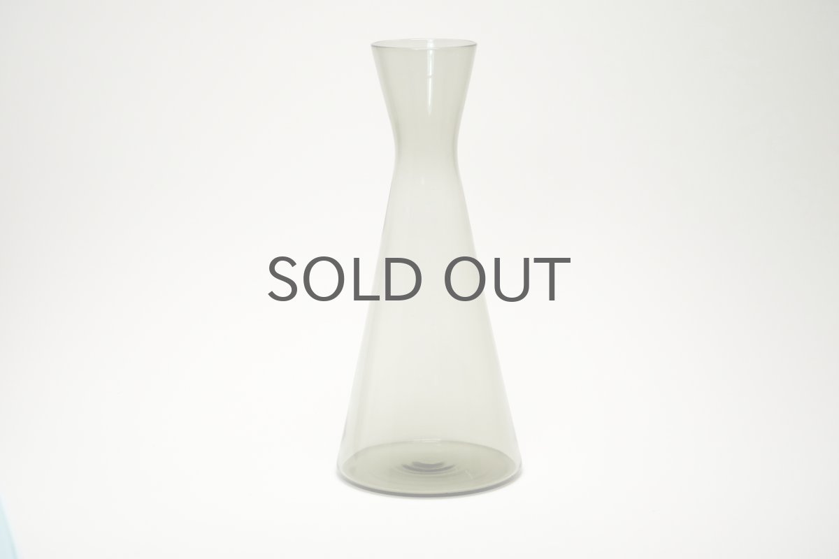 画像1: ビンテージ北欧雑貨/Kaj Franck/カイ・フランク/ベース/デキャンタ/1541/20cm/グレー (1)