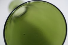 画像5: ビンテージ北欧雑貨/Kaj Franck/カイ・フランク/ベース/デキャンタ/1541/20cm/オリーブグリーン (5)