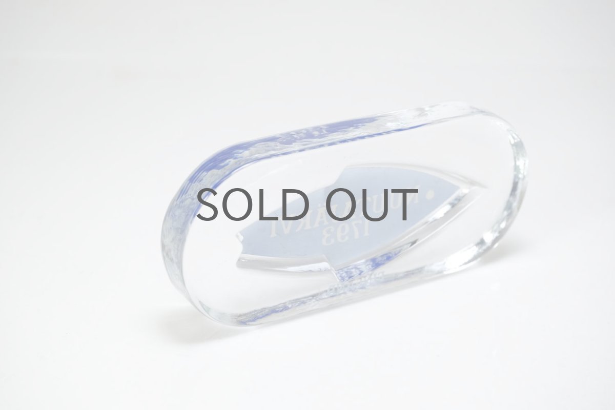 画像4: ビンテージ北欧雑貨/Nuutajarvi/ヌータヤルヴィ/ブランドロゴ/ブランドサイン/ブルー (4)