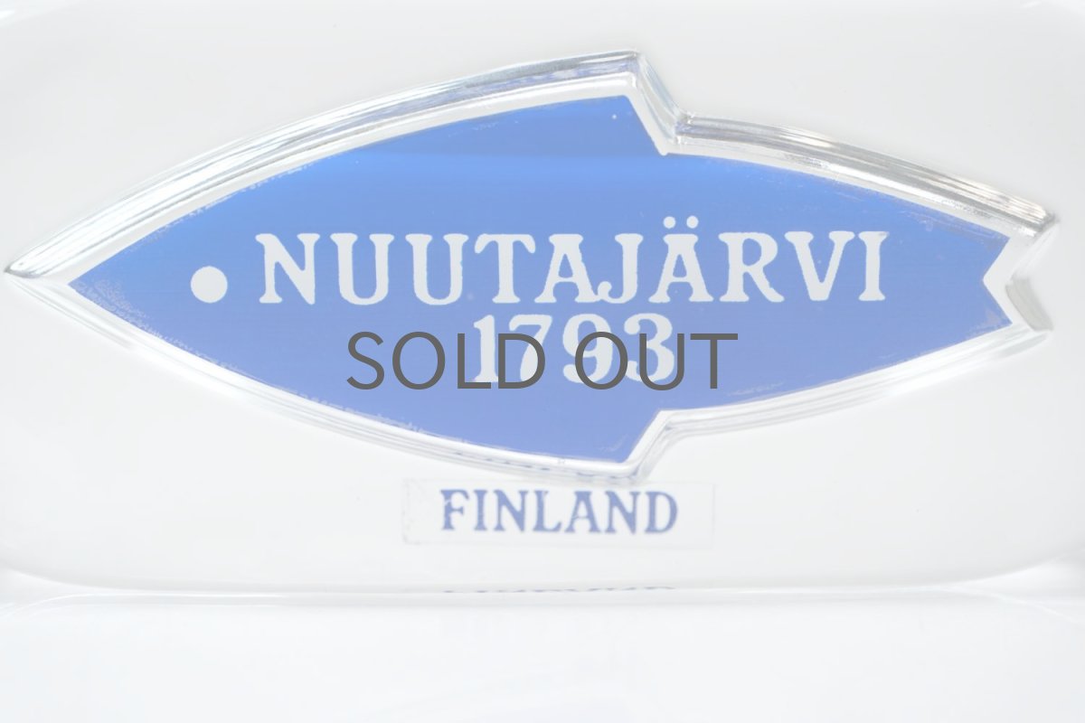 画像2: ビンテージ北欧雑貨/Nuutajarvi/ヌータヤルヴィ/ブランドロゴ/ブランドサイン (2)