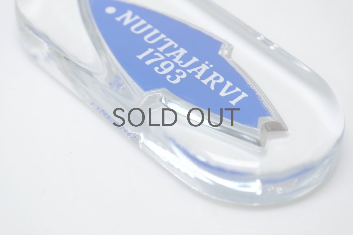 画像5: ビンテージ北欧雑貨/Nuutajarvi/ヌータヤルヴィ/ブランドロゴ/ブランドサイン (5)