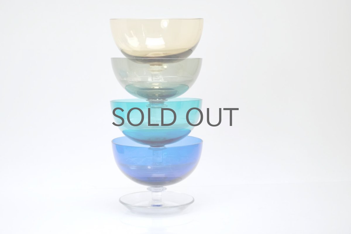 画像4: ビンテージ北欧雑貨/Nuutajarvi/ヌータヤルヴィ/Saara Hopea/サーラ・ホペア/デザートボウル /No.1 (4)