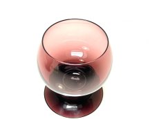 画像2: ビンテージ北欧雑貨/Kaj Franck/カイ・フランク/Wineglass 1111/Nuutajarvi/ヌータヤルヴィ/ワイングラス/パープル/No.2 (2)