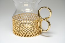 画像4: iittala/イッタラ/24Karaatti/24キャラット/ゴールドホルダー&クリアガラス/TSAIKKA/ツァイッカ/ランタン/キャンドルホルダー/Sサイズ/箱付き (4)