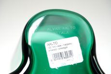 画像10: iittala/イッタラ/ALVAR AALTO/Savoy vas/アルヴァ・アアルトコレクション ベース/H12cm/廃盤色エメラルド (10)
