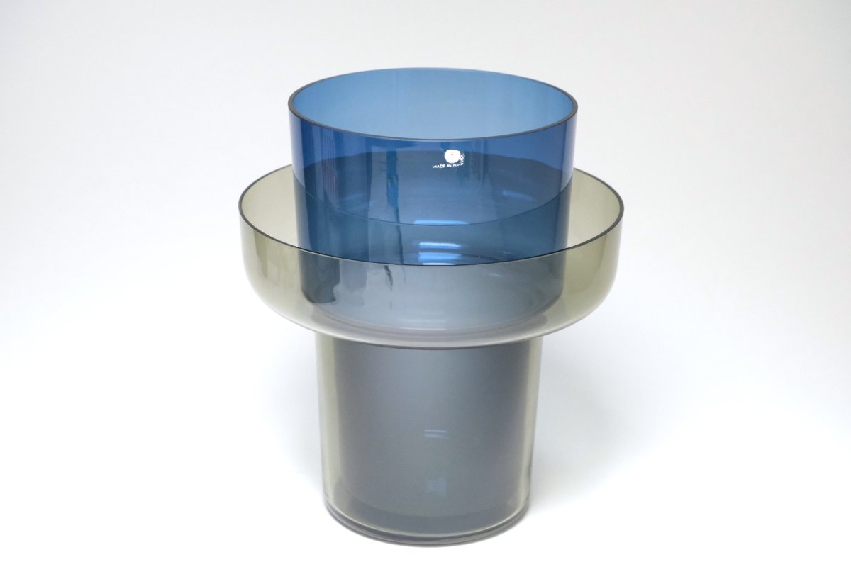 画像2: 北欧ビンテージガラス/Lisa Johansson Pape/リサヨハンソンパッペ/Achillea/アキレア/Wベース/Lサイズ (2)